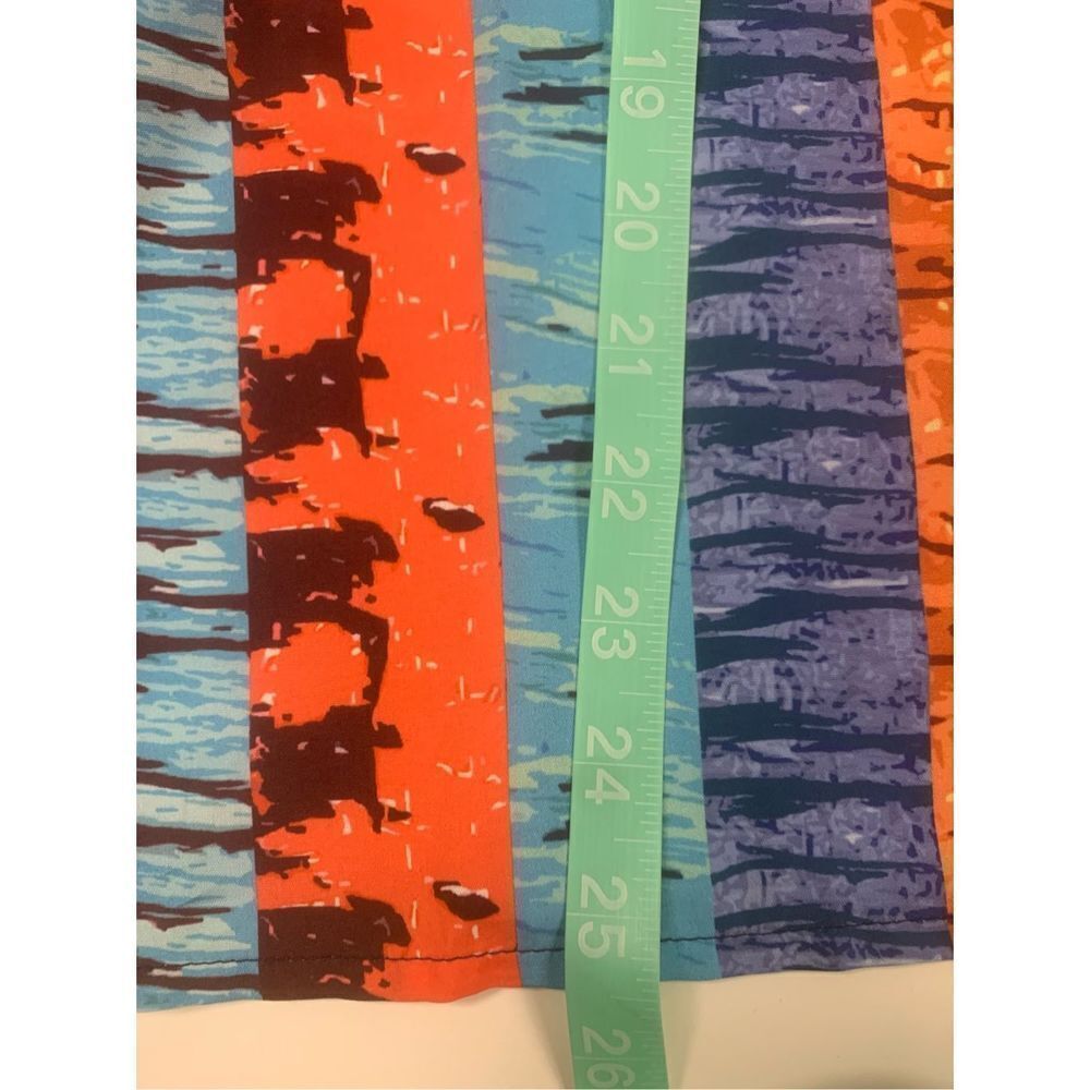 Multicolored Button Down Blouse NWT - image 8